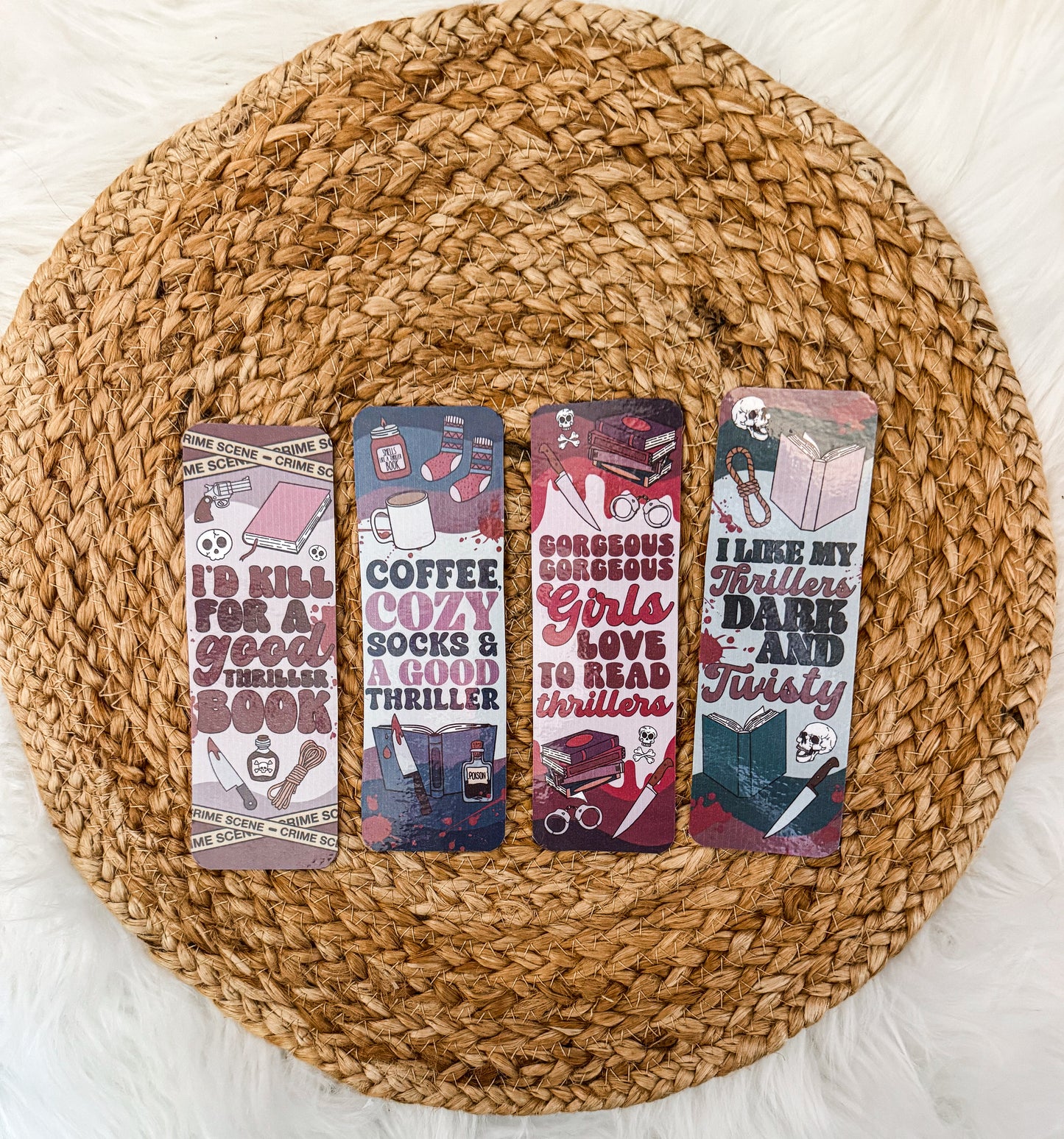 Thriller Bookmarks