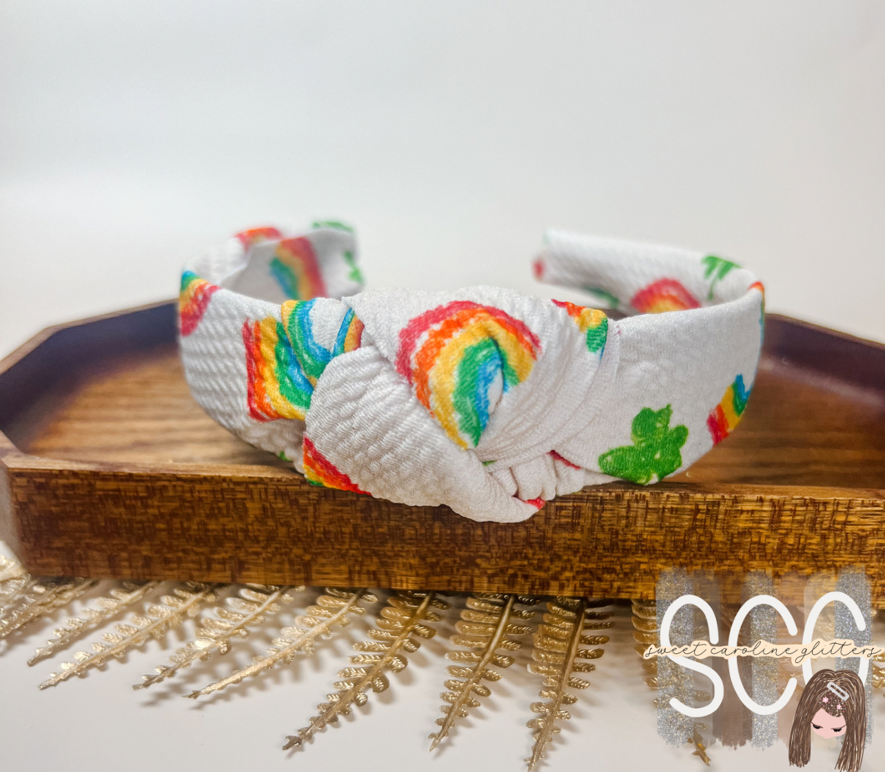 Rainbows & Clovers Headband