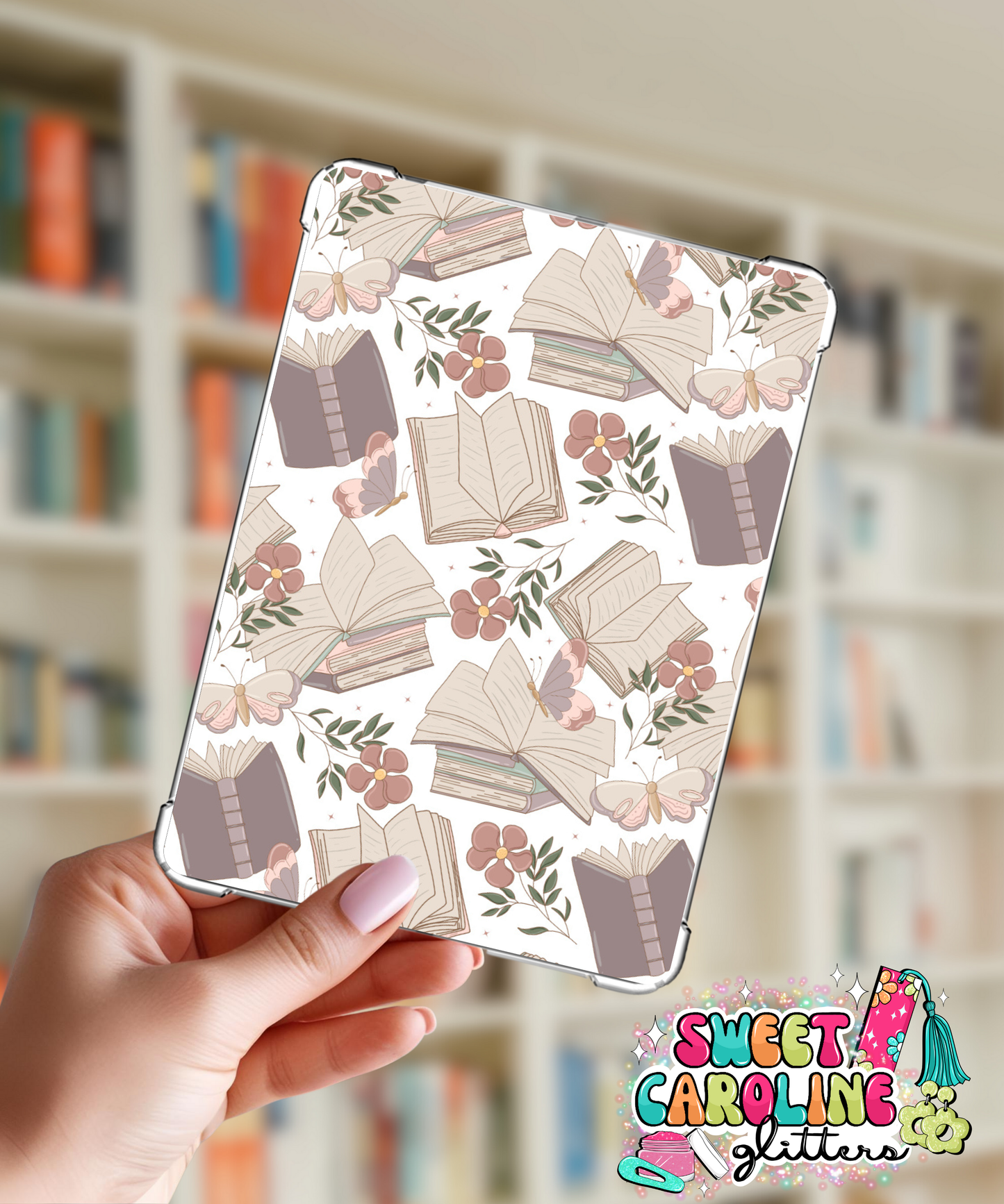 Floral Books Insert