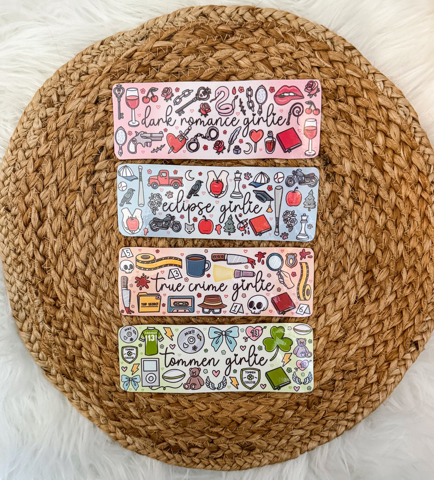 Girlie Bookmarks
