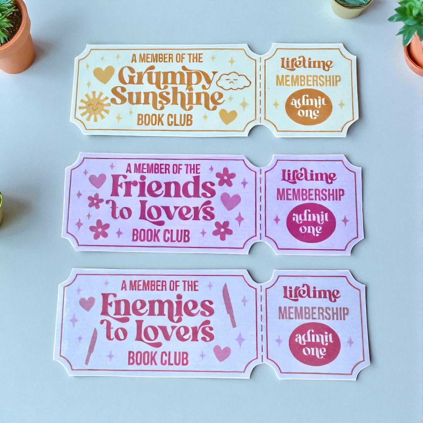 Tropes Ticket Bookmarks