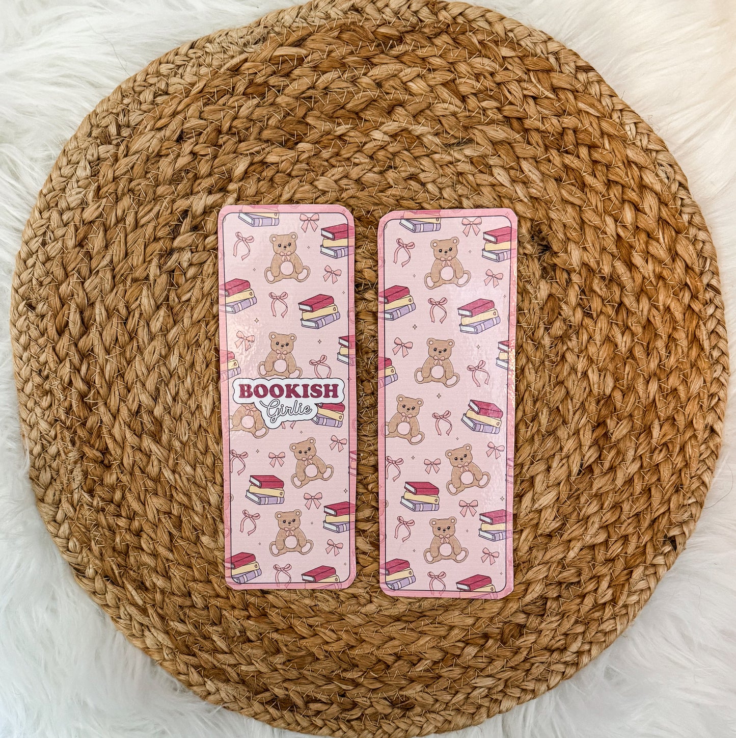 Bookish Girlie Bears Bookmarks