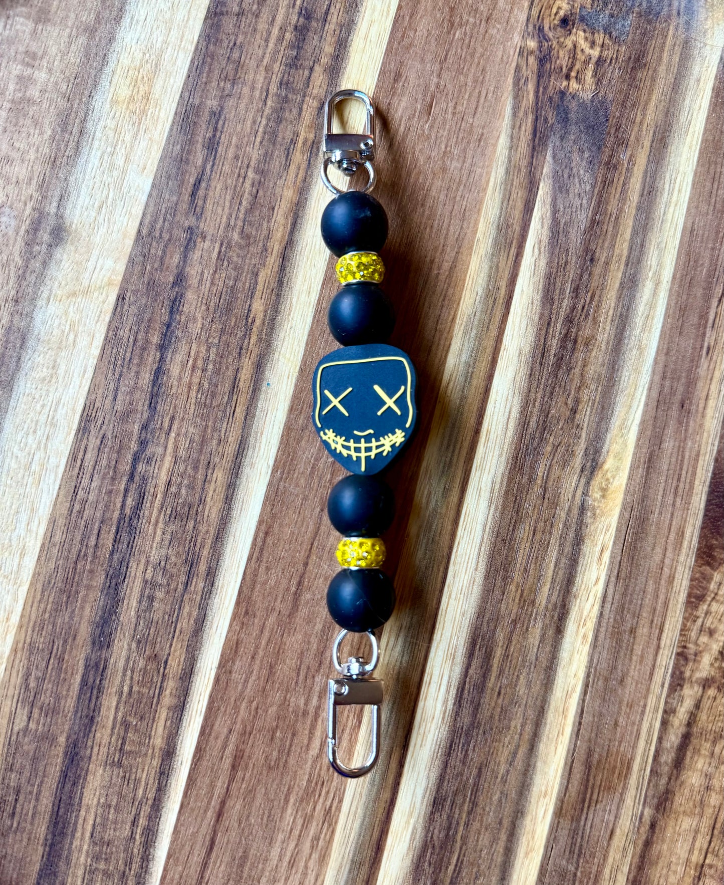 Yellow Mask Kindle Strap