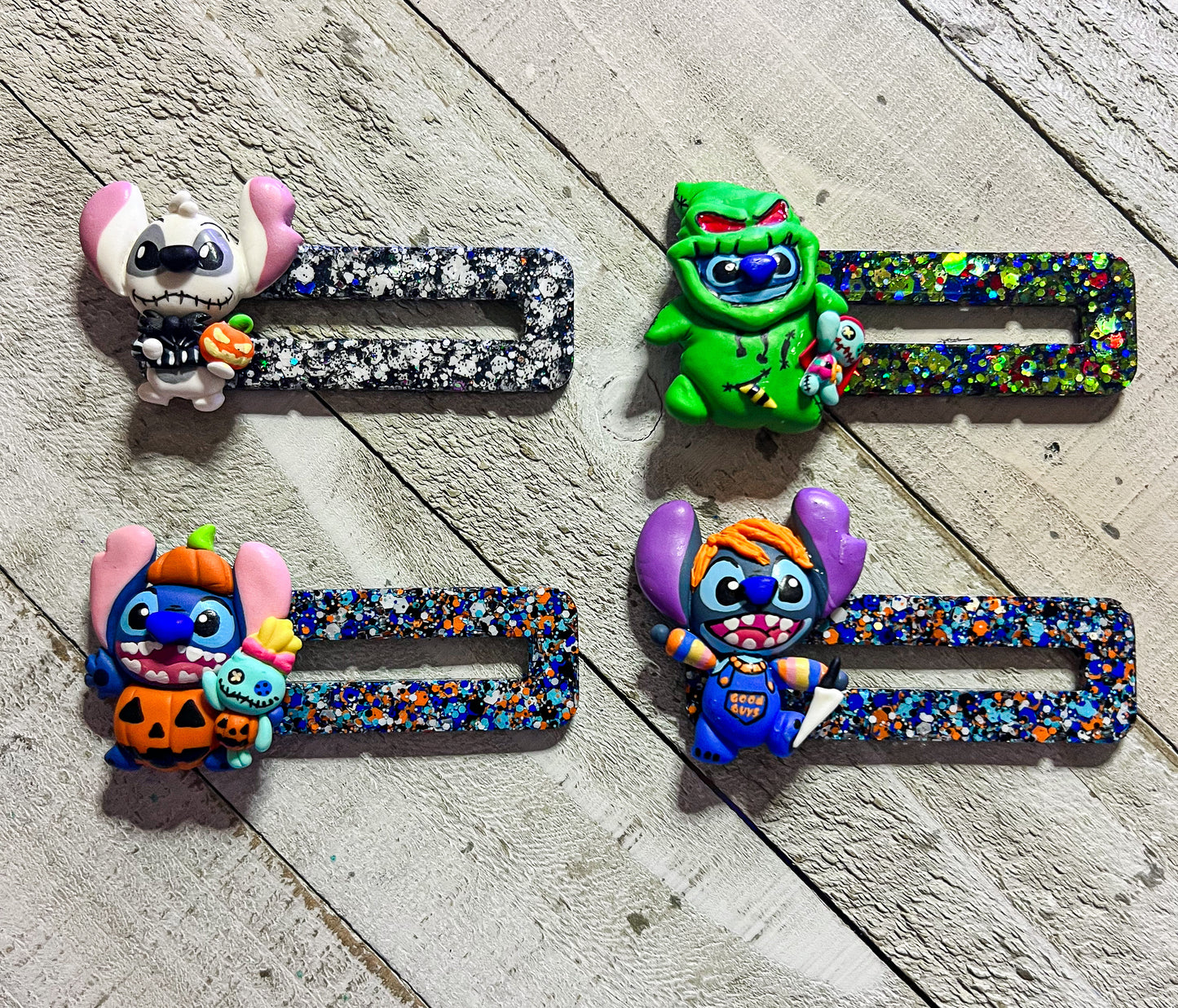 Halloween Alien Clips