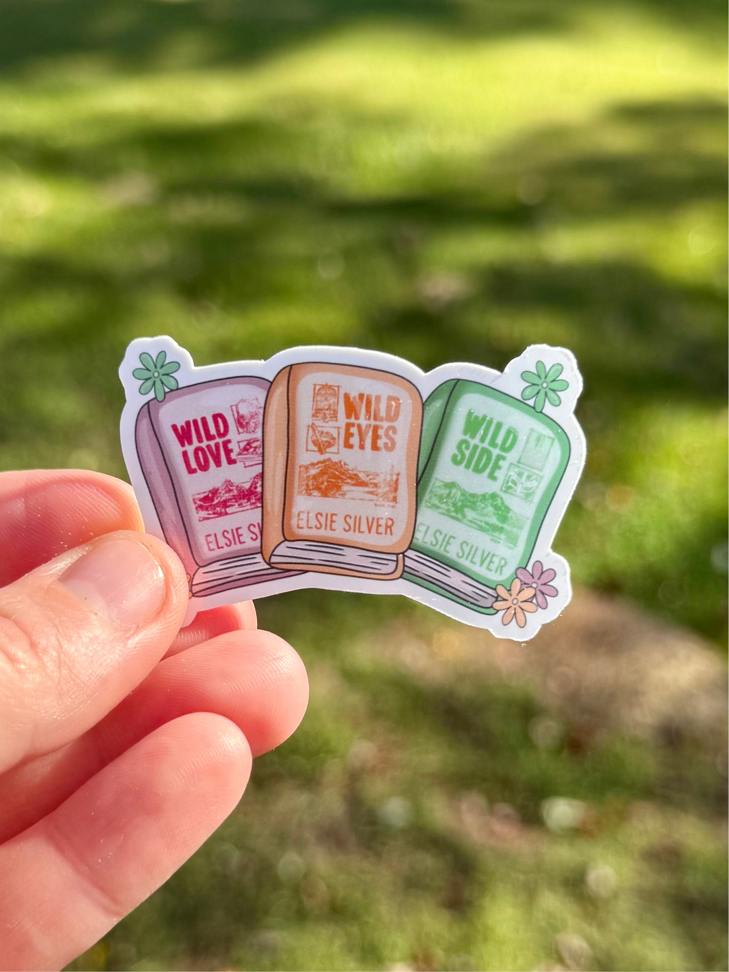 Wild Books Sticker