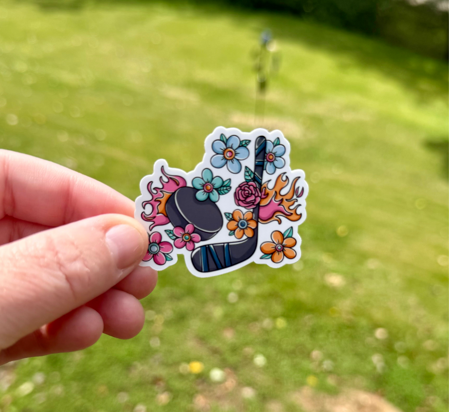 Hockey Sticker