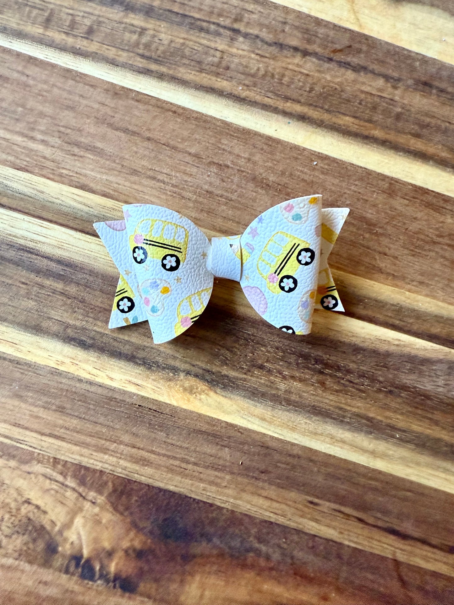 School Bus Bow