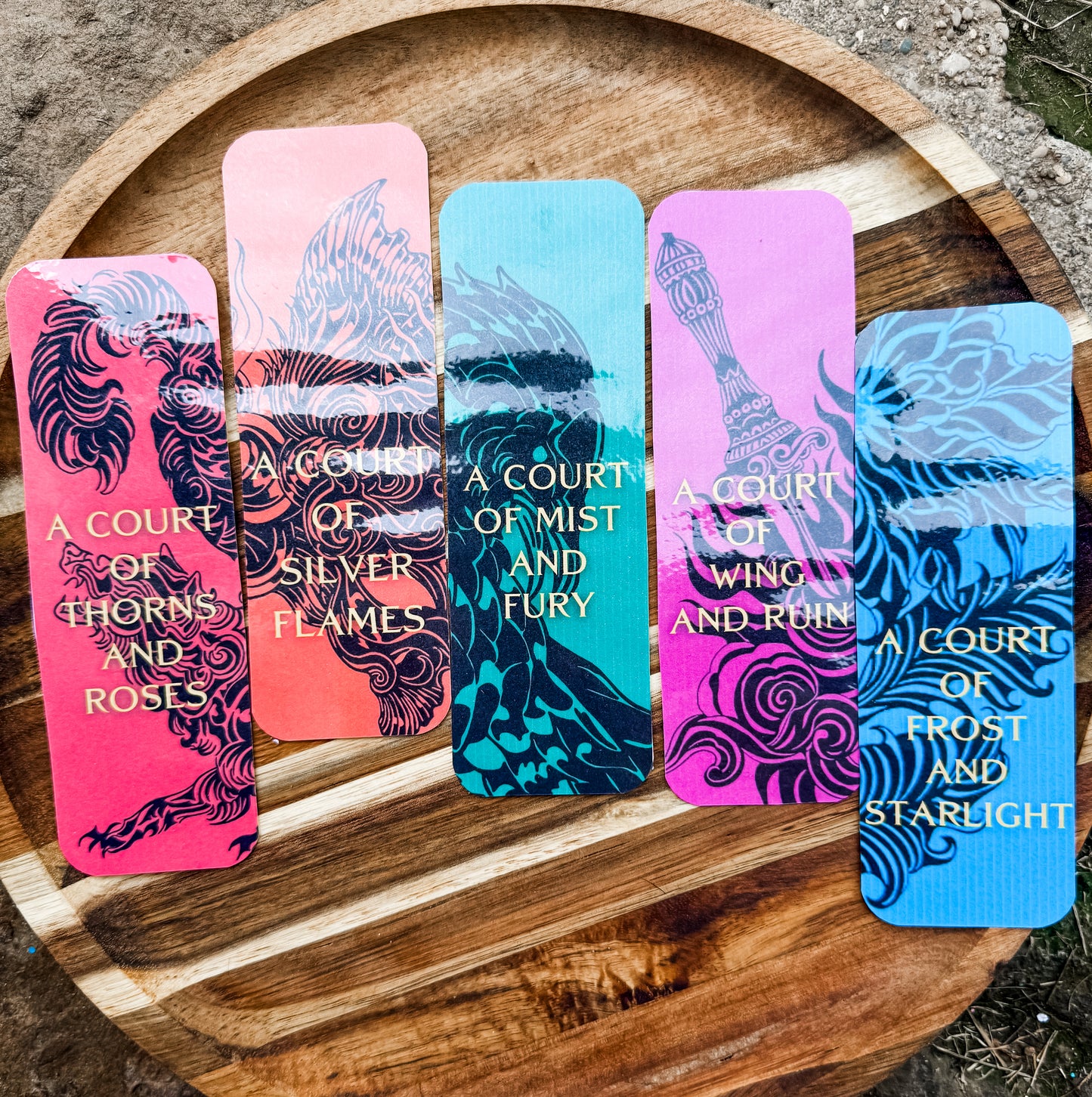 To the Stars Bookmarks (Tassels will be added)