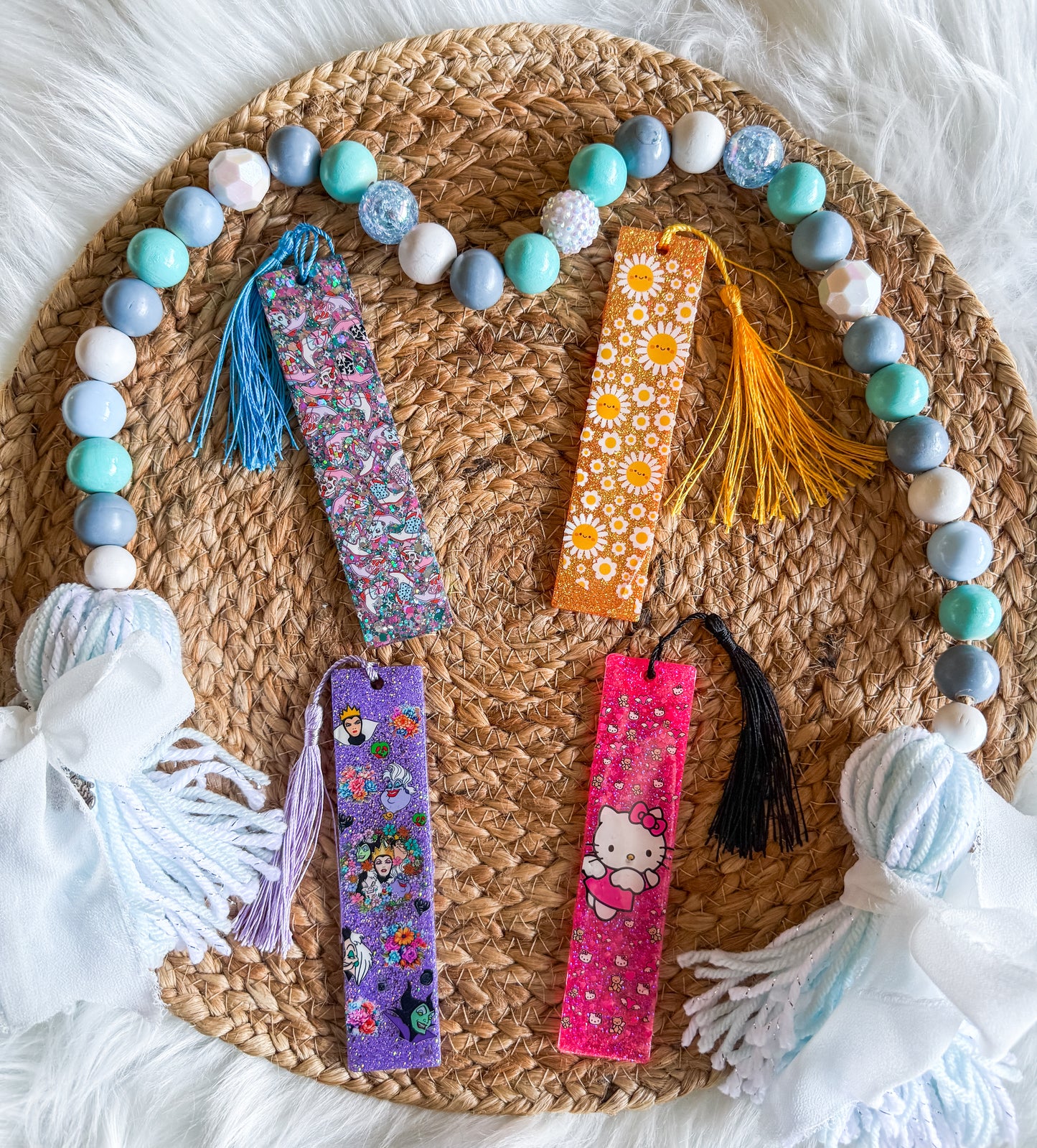 Basic Bookmark with Tassle (like picture with no designs)