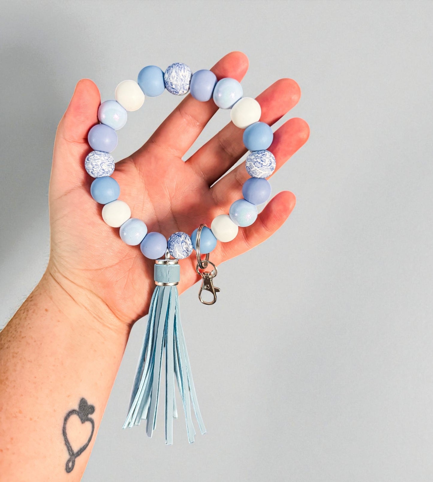 Light Blues Wristlet