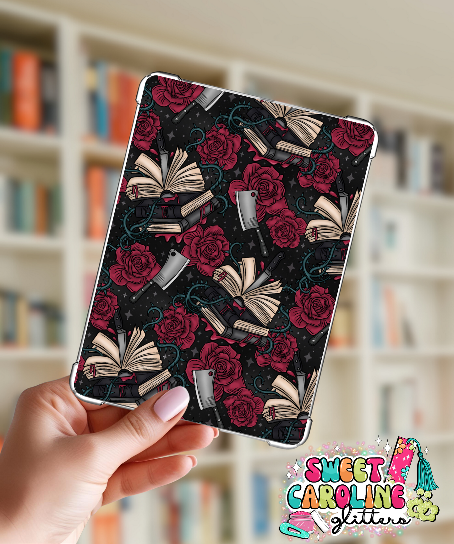 Books and Roses Insert