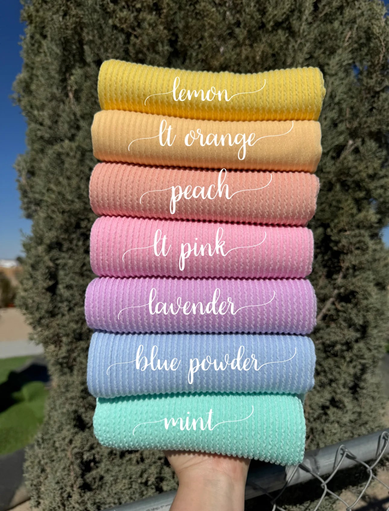 Pastel Knotted Headbands