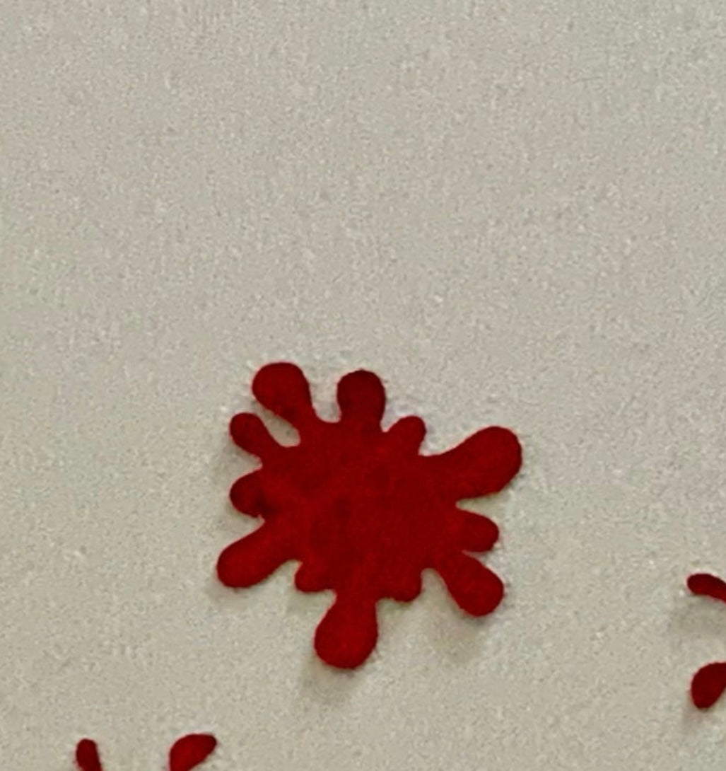 Splatter (similar shape but not exact)
