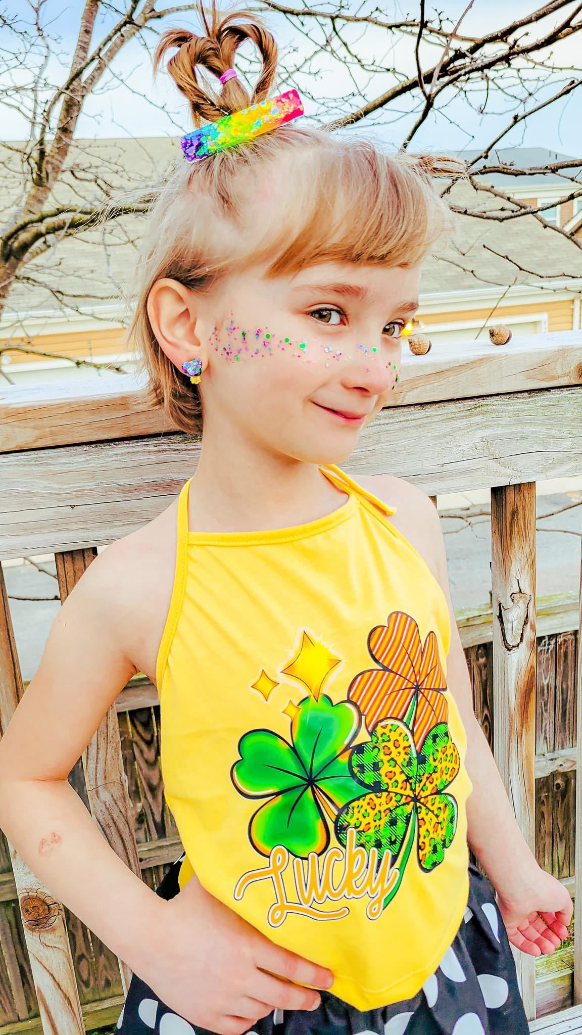 Rainbow Hair Clip