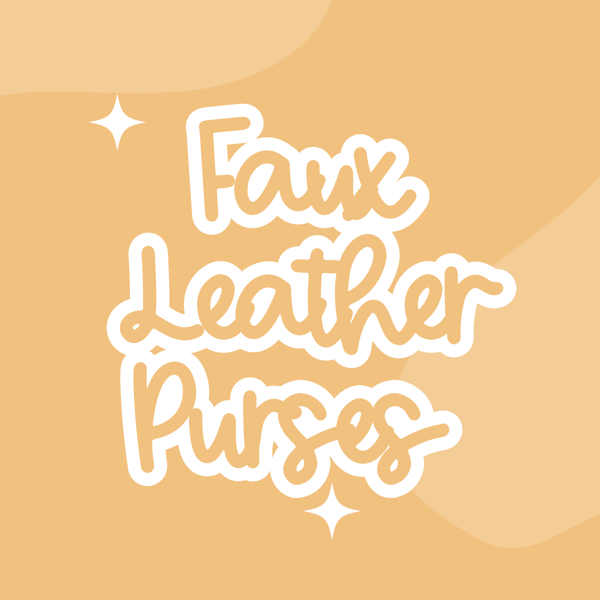 Faux Leather Purses