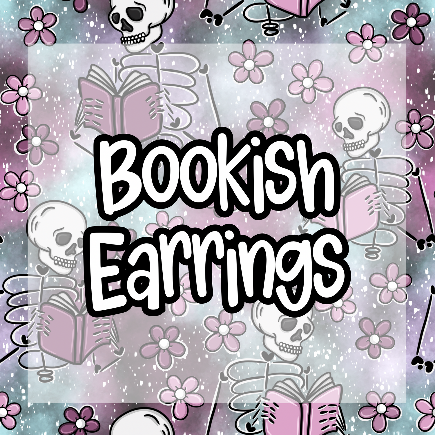 Bookish Earrings