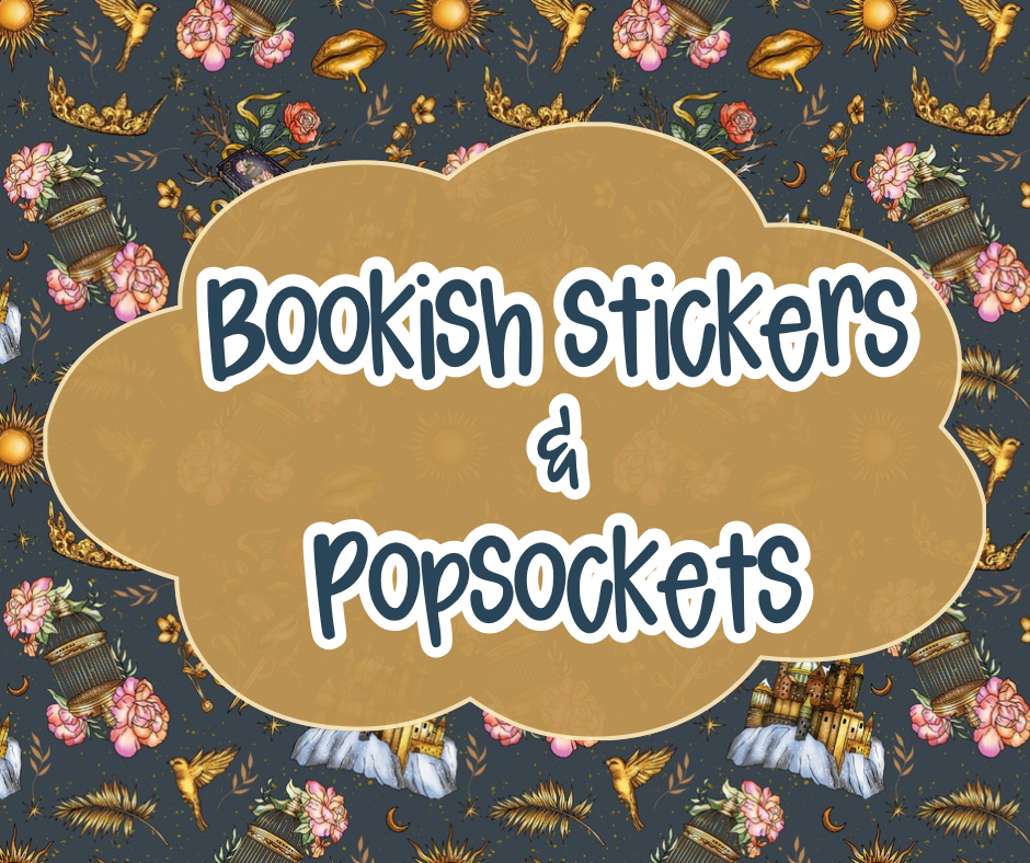 Bookish Stickers & Popsockets