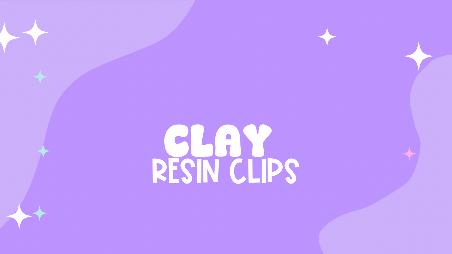 Clay Resin Clips