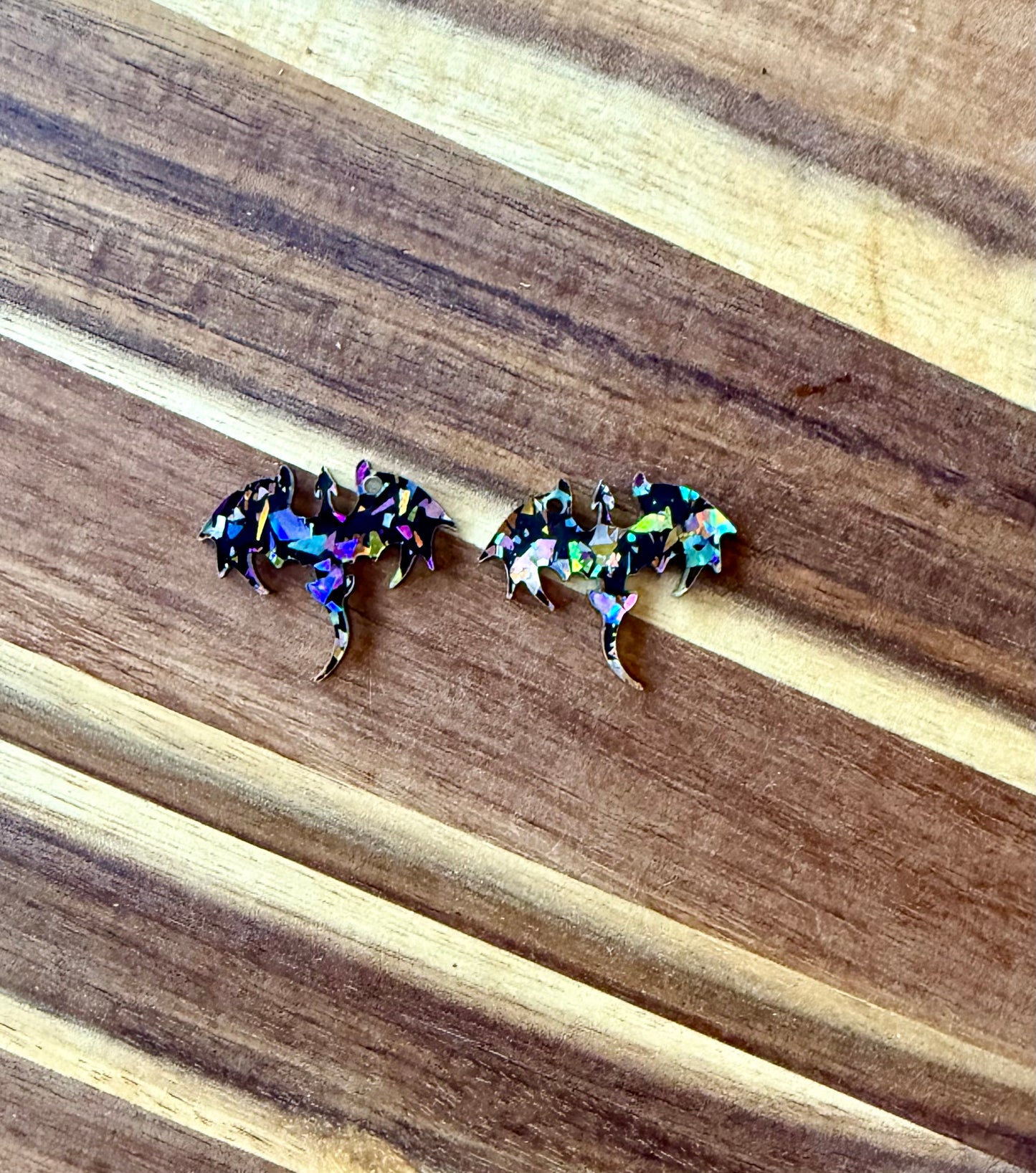 Iridescent Dragon Dangles
