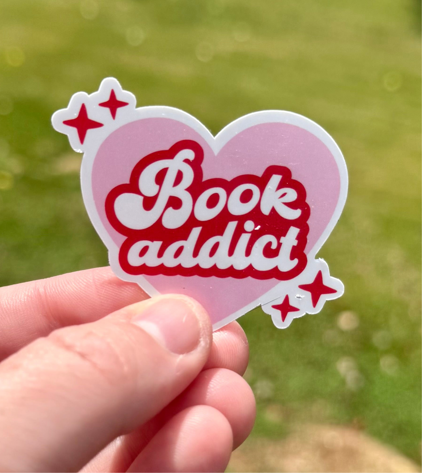 Book Addict Sticker