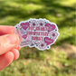 Completely Burst Sticker