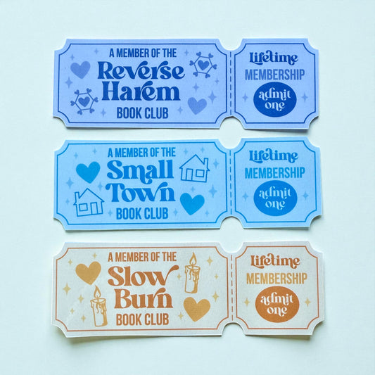 Tropes Ticket Bookmarks