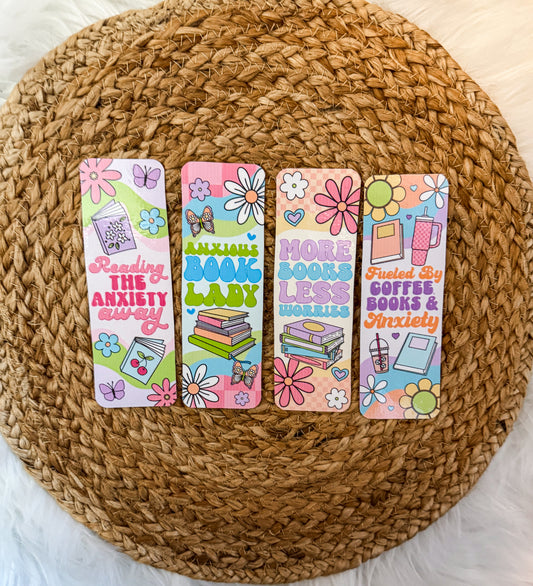 Book Anxiety Bookmarks