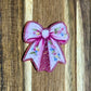 Pink Floral Bow
