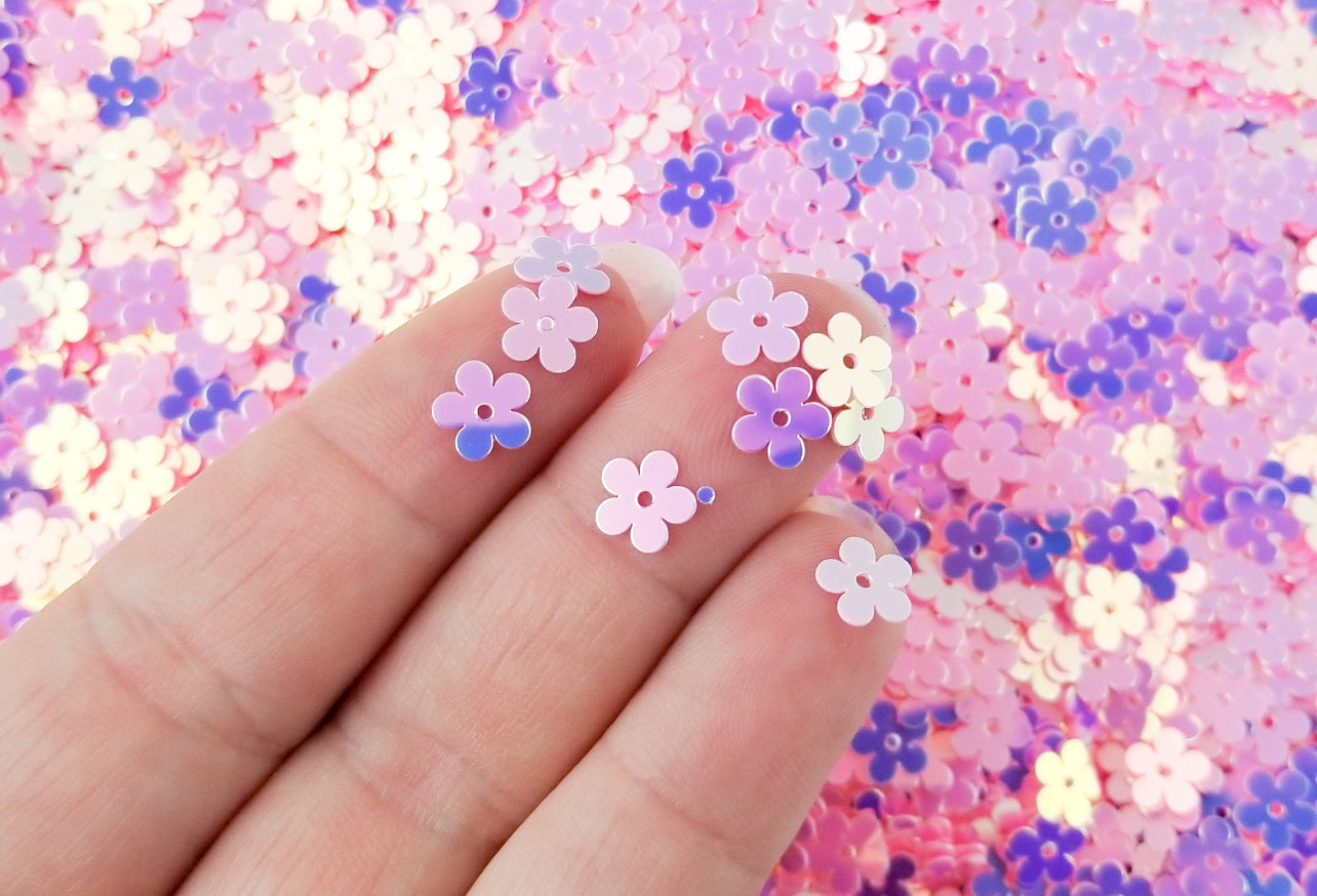 Iridescent Pink Daisies