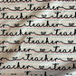 Teacher