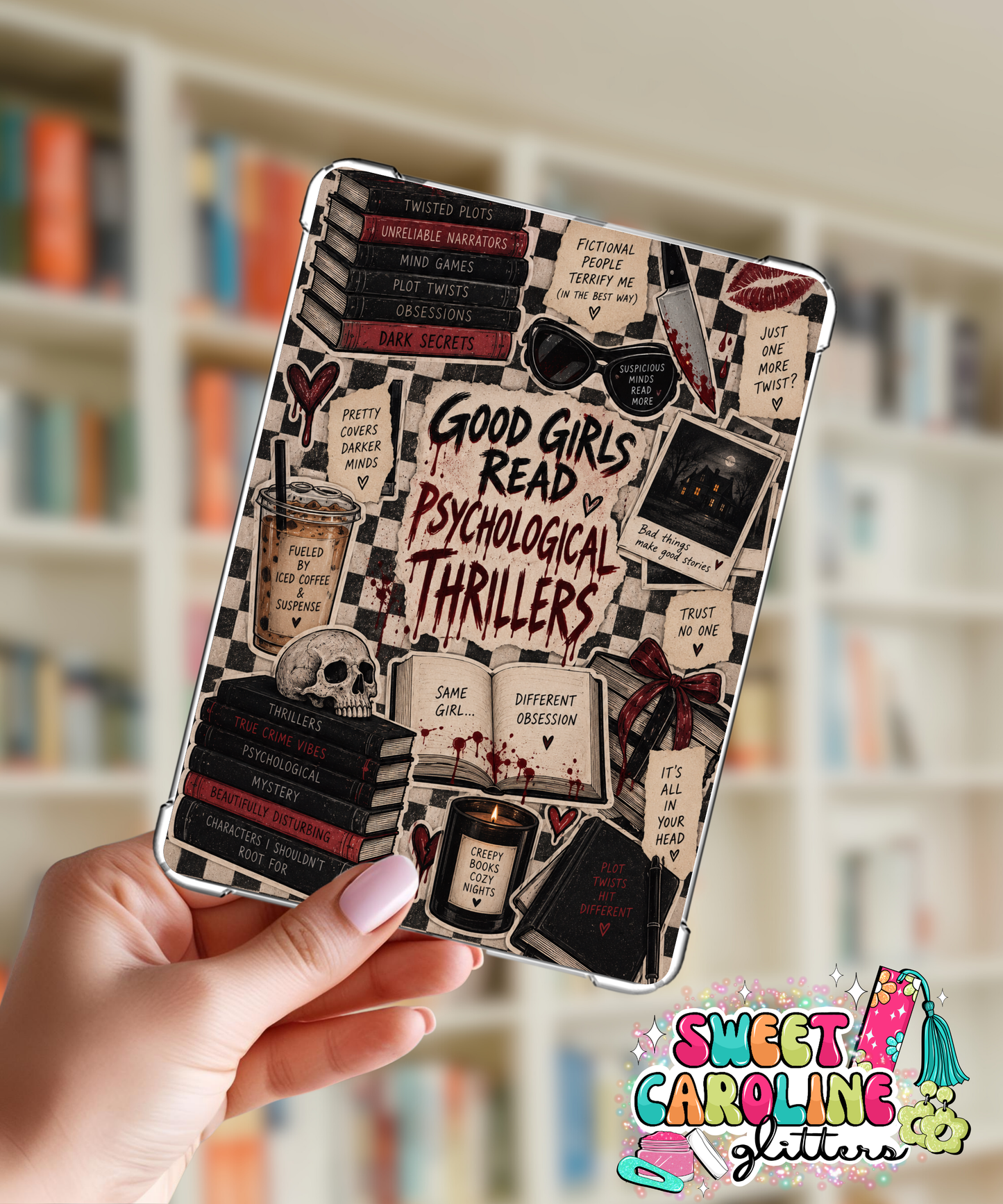Good girls read thrillers Insert