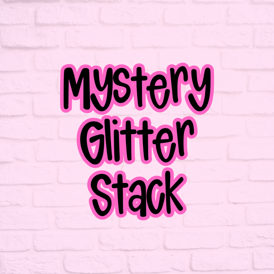 Mystery Hair Glitter Stack