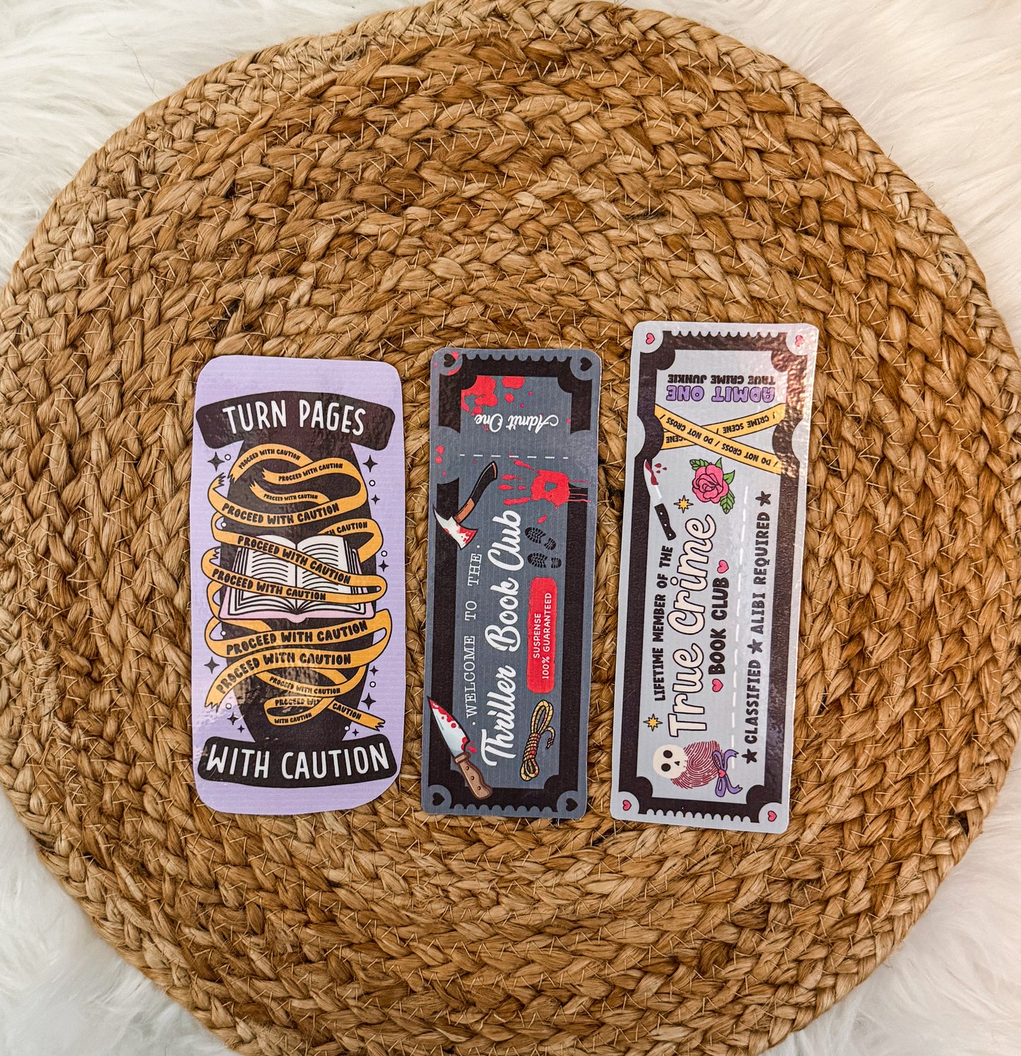 Thriller Bookmarks