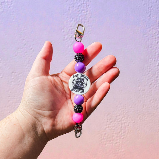 Anti Social Book Club Kindle Strap