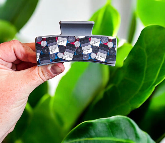 3” Morally Grey Claw Clip