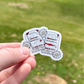 Perfect Books Sticker