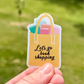 Book Shopping Sticker