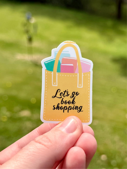 Book Shopping Sticker