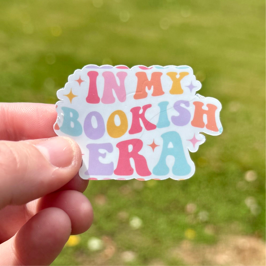Bookish Era Sticker