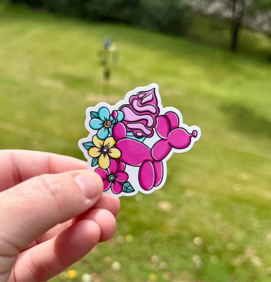 Balloon Dog Sticker