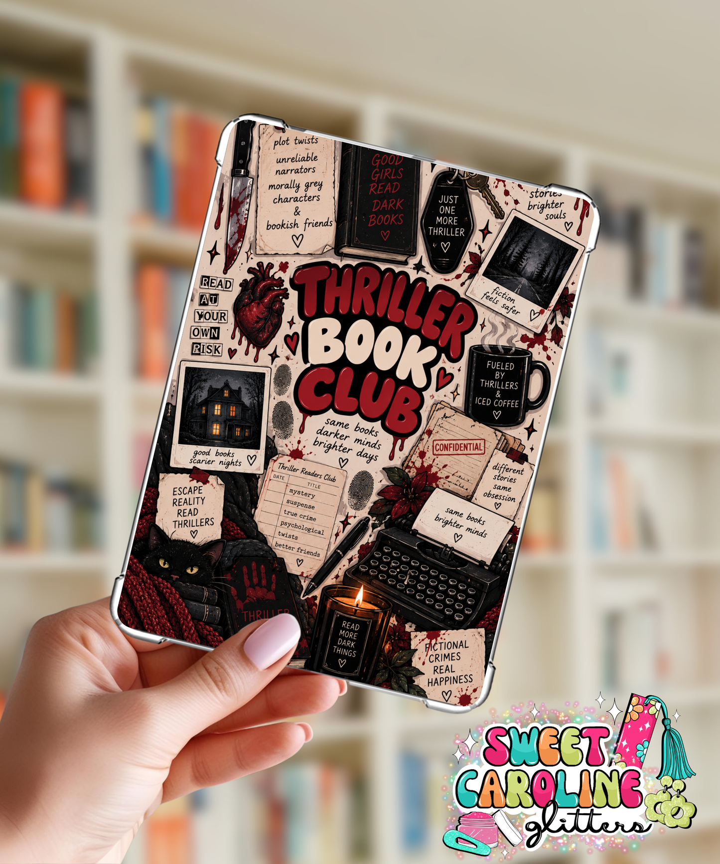Thriller Book Club Insert