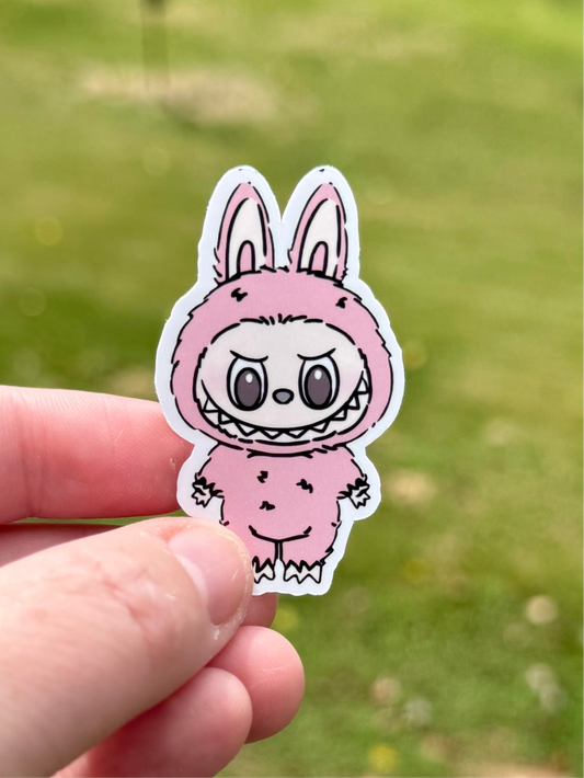 Pink Bubu Sticker