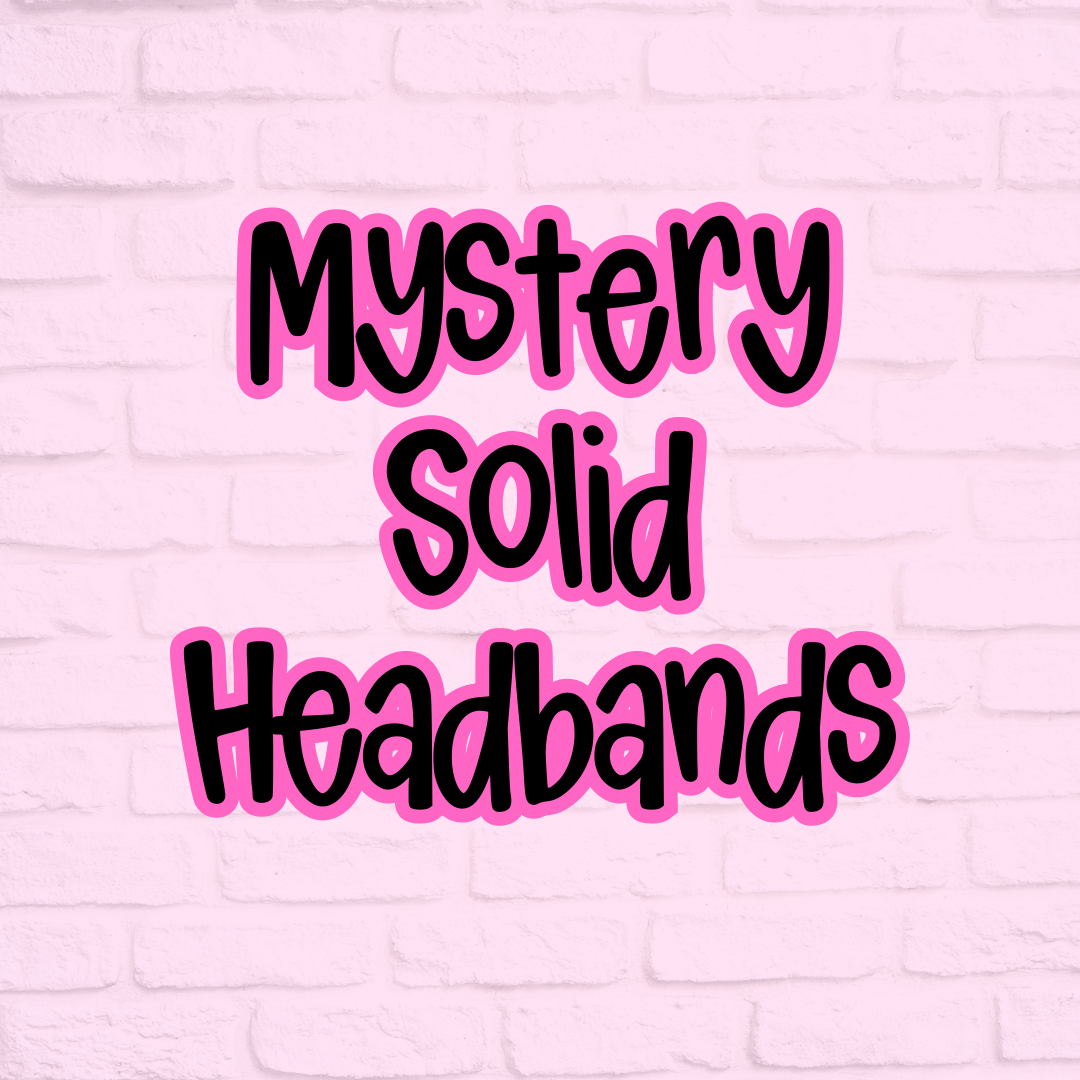 Mystery Solid Headband