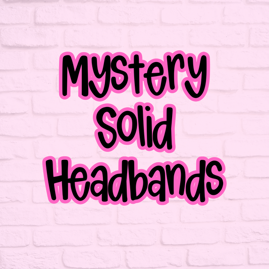 Mystery Solid Headband