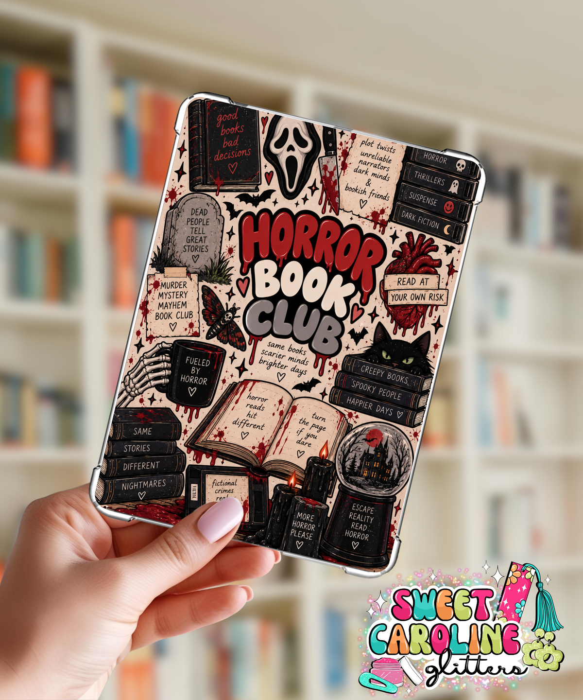 Horror Book Club Insert