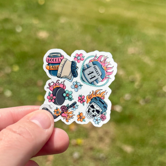 Hockey Dark Romance Sticker