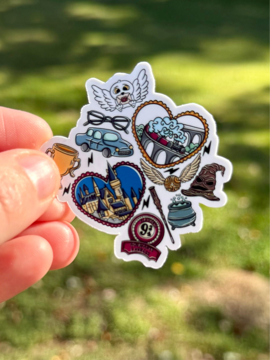HP Collage Sticker