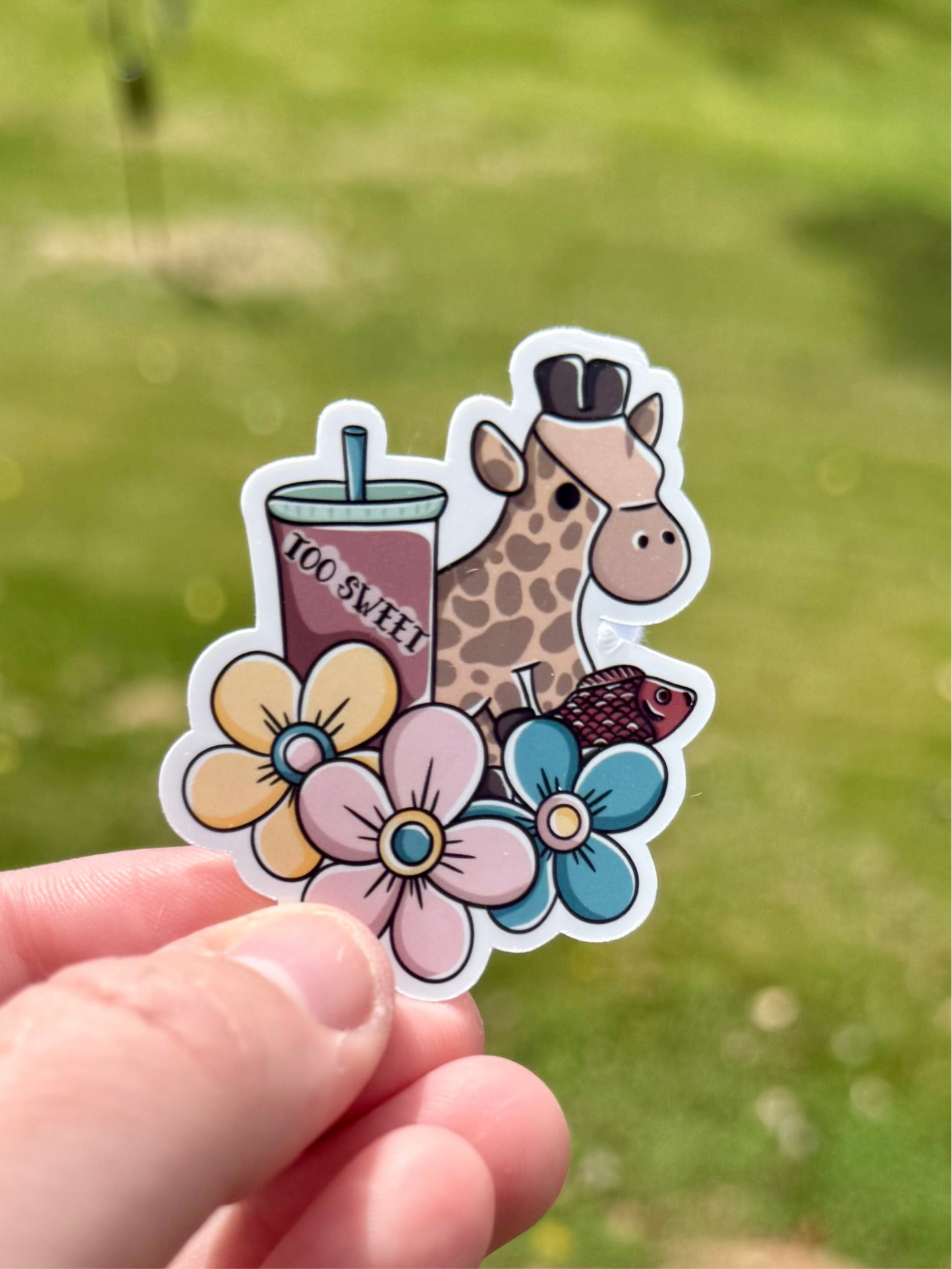 Too Sweet Sticker
