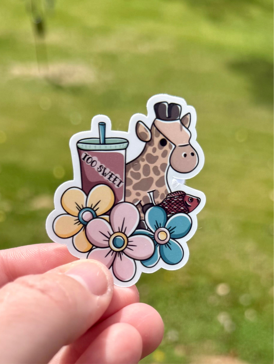 Too Sweet Sticker