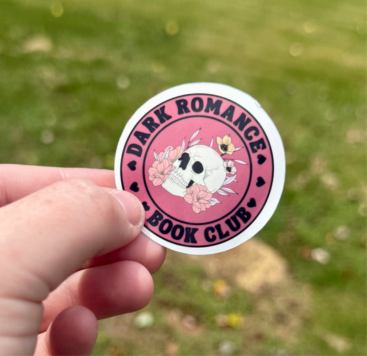 Dark Romance Club Sticker